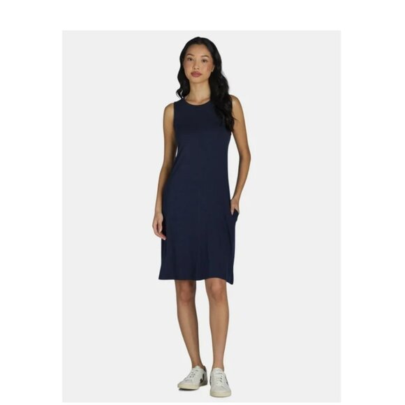 Time and Tru Women's Sleeveless Knit Swing Dress, Size M (8-10) - Picture 4 of 7